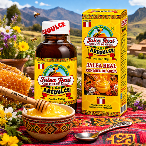 Jalea real con miel de abeja